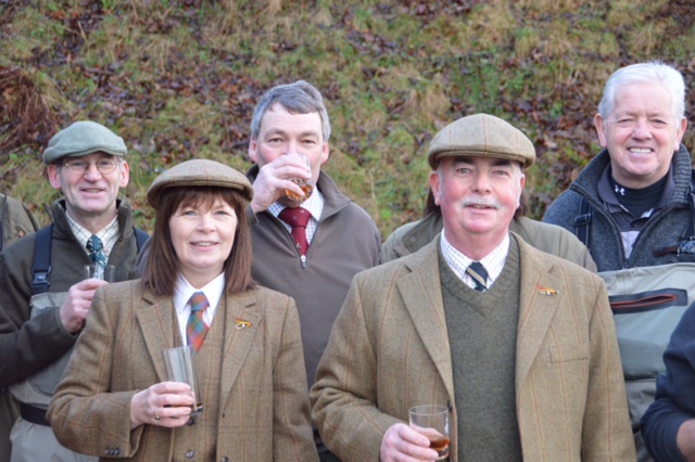 Jim McEwan, Jim Lamb, Jim Dickson, Gary & Rona