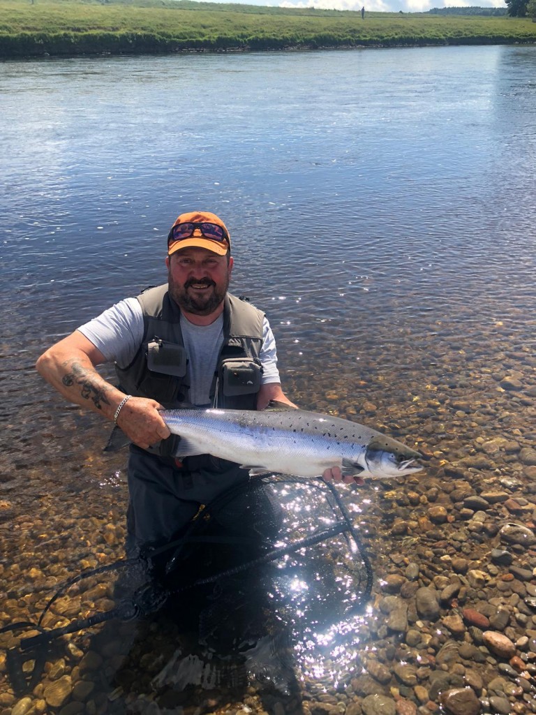 Don Wallace with his 10lbs. fish on the 20th of June 2020