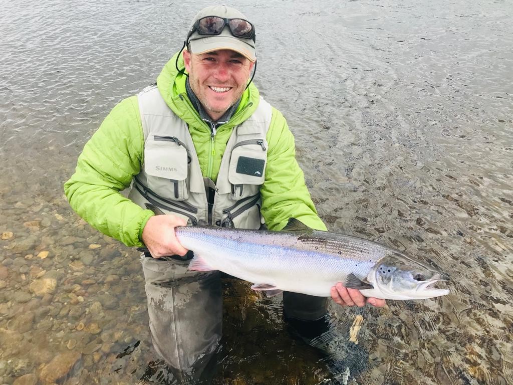 Robert McFarlane with his 11lbs. fish on 11th June 2020
