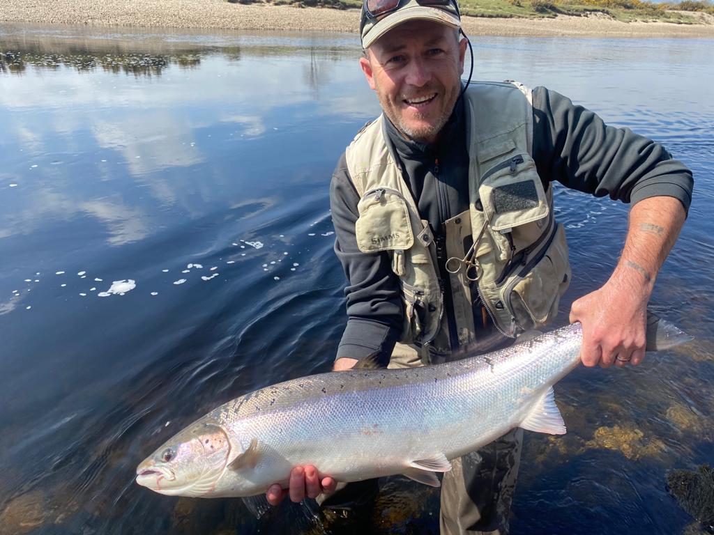 Robert McFarlane with his 20lbs. fish on Saturday 24th April 2021