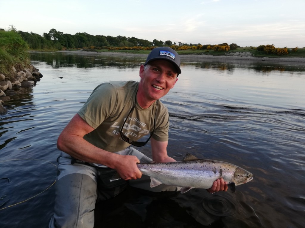 Scott Sykes with his 9lbs. fish on the 29th of May 2020